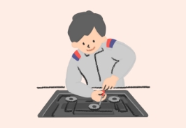 ガス機器修理メンテナンス