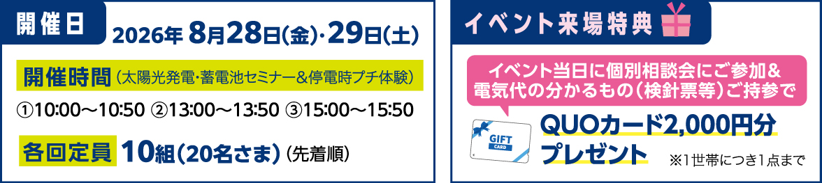 開催日